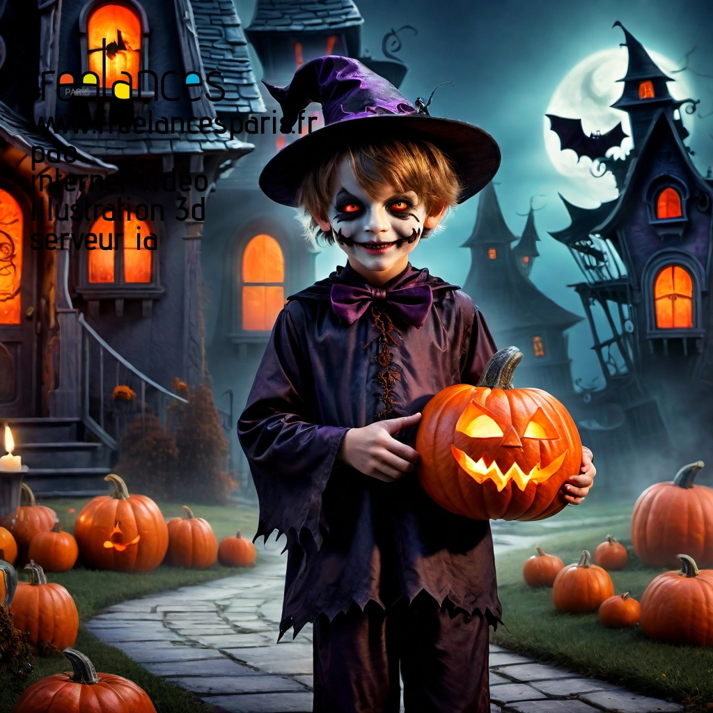 Pao mise en page internet vidéo illustration 3d serveur IA générative AI freelance paris studio de création magazines rj6wb3v0